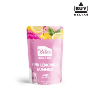 Delta 8 Bites Pink Lemonade Gummies Diamond 150mg