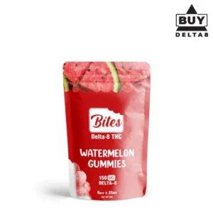 Delta 8 Bites Watermelon Gummies Diamond 150mg